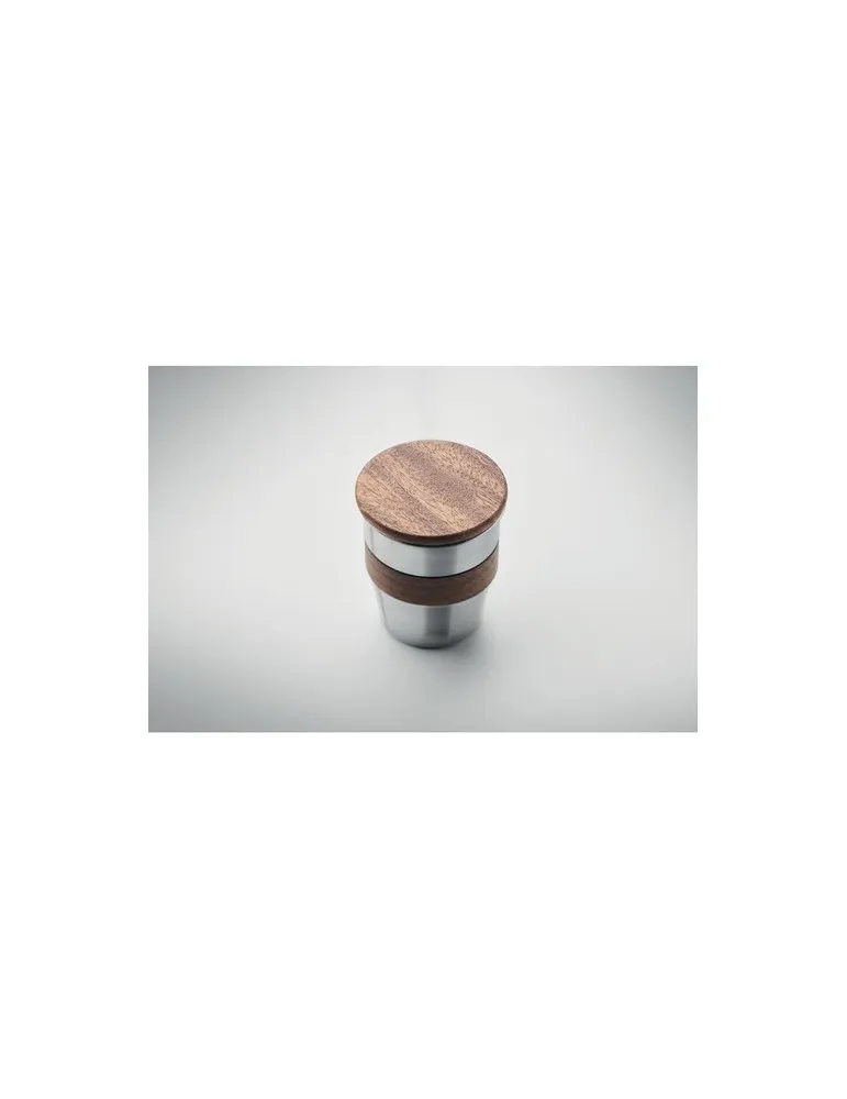 Gobelet Simple Paroi 350 ml - WALNUT