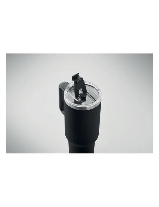 Gobelet isotherme personnalisé double paroi 1200ml SUMA Matières : coton biologique Taille textile : S Couleurs : blanc personna