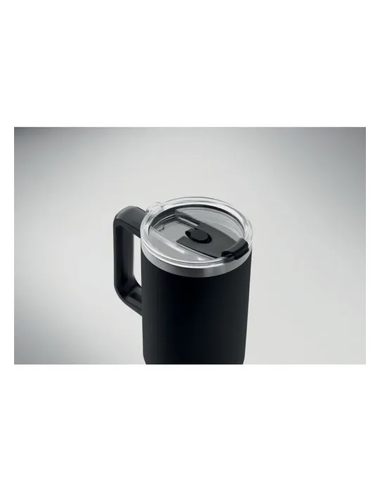 Gobelet isotherme personnalisé double paroi 1200ml SUMA Matières : coton biologique Taille textile : S Couleurs : blanc impressi