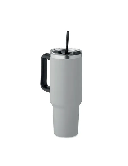 Gobelet isotherme personnalisé double paroi 1200ml SUMA Matières : coton biologique Taille textile : XXL Couleurs : blanc cadeau