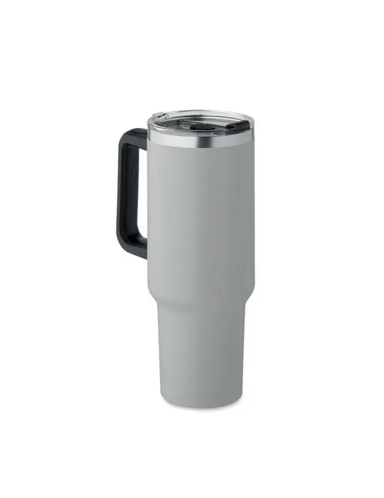 Gobelet isotherme personnalisé double paroi 1200ml SUMA Matières : coton biologique Taille textile : XXL Couleurs : blanc person