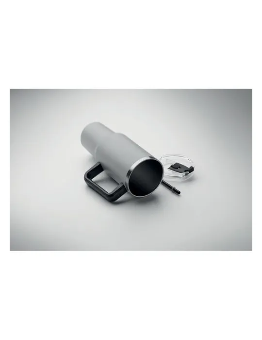 Gobelet isotherme personnalisé double paroi 1200ml SUMA Matières : coton biologique Taille textile : XXL Couleurs : blanc goodie