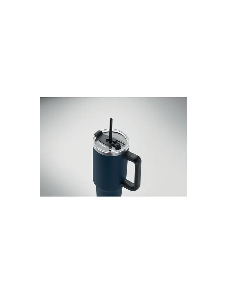 Gobelet isotherme personnalisé double paroi 1200ml SUMA Matières : coton biologique Taille textile : 3XL Couleurs : blanc cadeau