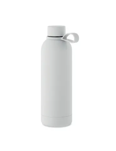 Bouteille isotherme double paroi 500 ml personnalisée - EMERALD Matières : coton biologique Taille textile : S Couleurs : blanc