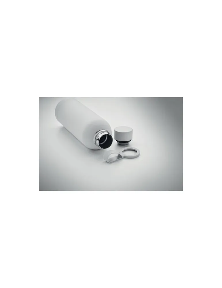 Bouteille isotherme double paroi 500 ml personnalisée - EMERALD Matières : coton biologique Taille textile : S Couleurs : blanc 