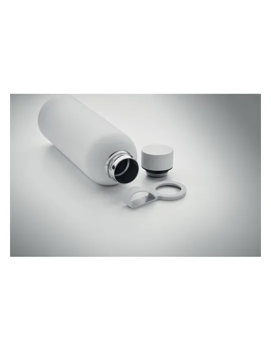 Bouteille isotherme double paroi 500 ml personnalisée - EMERALD Matières : coton biologique Taille textile : S Couleurs : blanc 