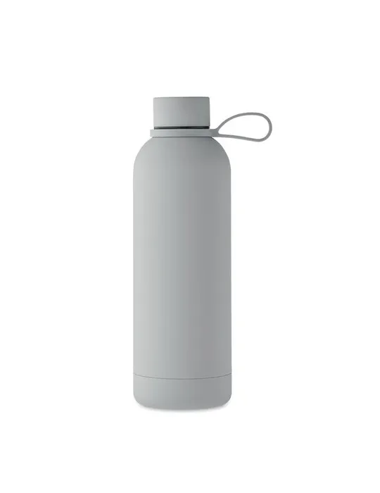 Bouteille isotherme double paroi 500 ml personnalisée - EMERALD Matières : coton biologique Taille textile : L Couleurs : blanc 