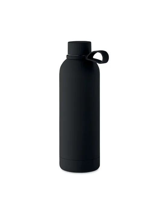 Bouteille isotherme double paroi 500 ml personnalisée - EMERALD Matières : coton biologique Taille textile : M Couleurs : blanc 