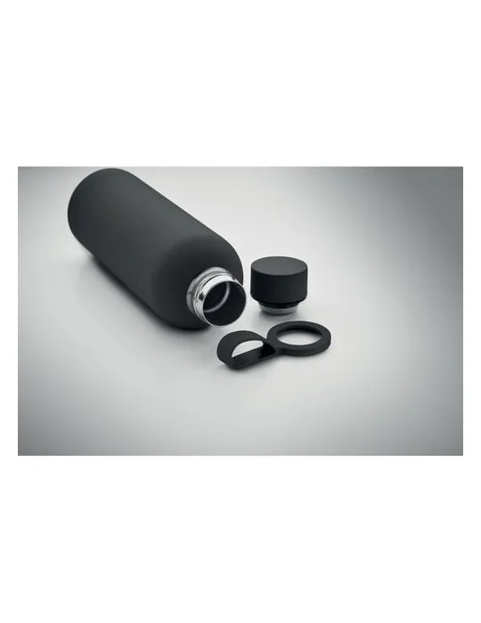 Bouteille isotherme double paroi 500 ml personnalisée - EMERALD Matières : coton biologique Taille textile : M Couleurs : blanc 