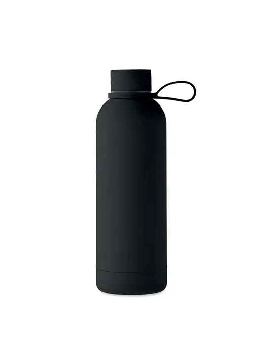 Bouteille isotherme double paroi 500 ml personnalisée - EMERALD Matières : coton biologique Taille textile : M Couleurs : blanc 