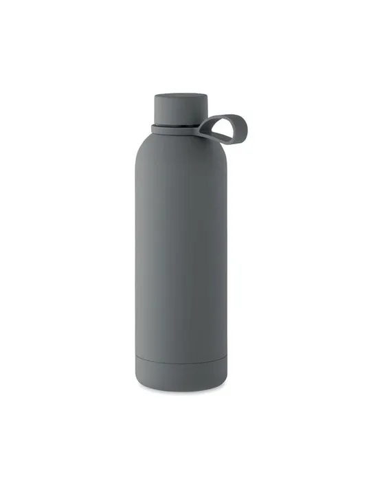 Bouteille isotherme double paroi 500 ml personnalisée - EMERALD Matières : coton biologique Taille textile : XL Couleurs : blanc