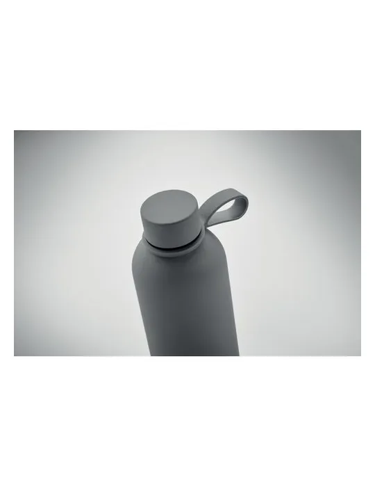 Bouteille isotherme double paroi 500 ml personnalisée - EMERALD Matières : coton biologique Taille textile : XL Couleurs : blanc