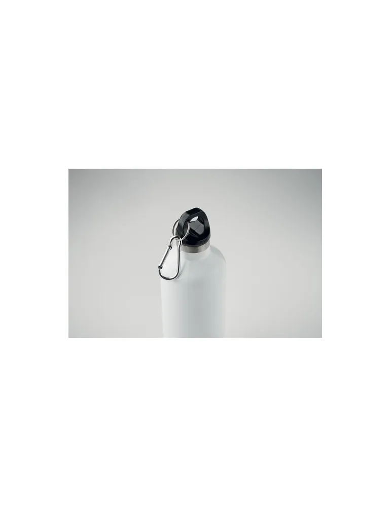 Bouteille isotherme écologique double paroi 500 ml - CARABI Matières : coton biologique Taille textile : 4XL Couleurs : french n