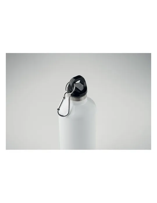 Bouteille isotherme écologique double paroi 500 ml - CARABI Matières : coton biologique Taille textile : 4XL Couleurs : french n