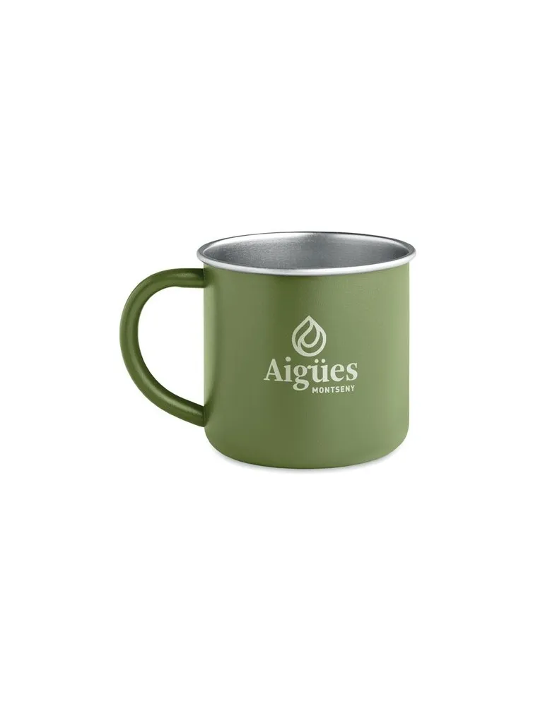 Tasse en acier inox recyclé CARIBU - Écologique et Élégante