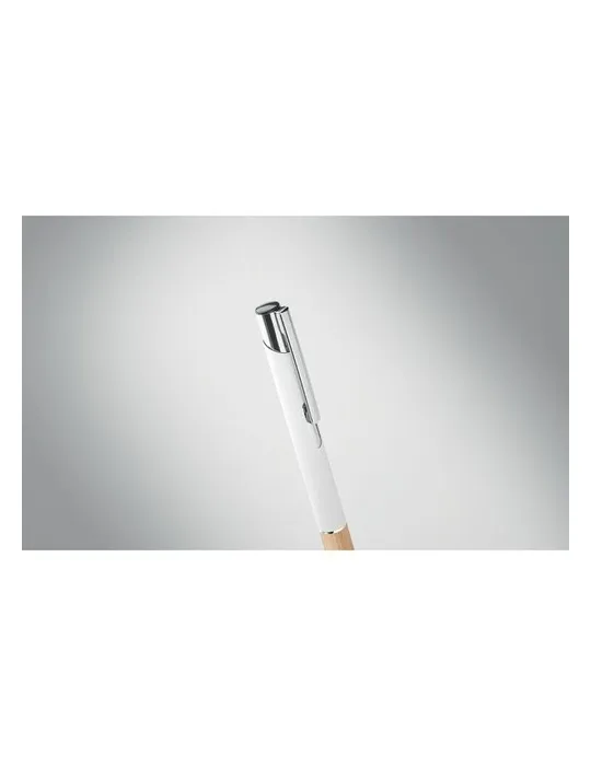 Stylo personnalisé en aluminium à encre bleue - SPARTA Matières : coton biologique Taille textile : XL Couleurs : vert prairie o