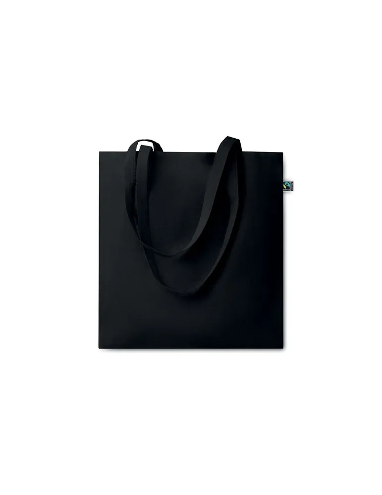 Sac shopping écologique personnalisé 140gr/m² - Fairtrade OSOLE COLOUR Matières : PET Taille textile : XL Couleurs : vert pomme 