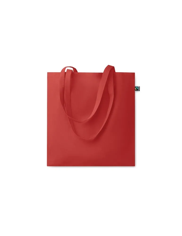 Sac shopping écologique personnalisé 140gr/m² - Fairtrade OSOLE COLOUR Matières : PET Taille textile : M Couleurs : vert pomme p