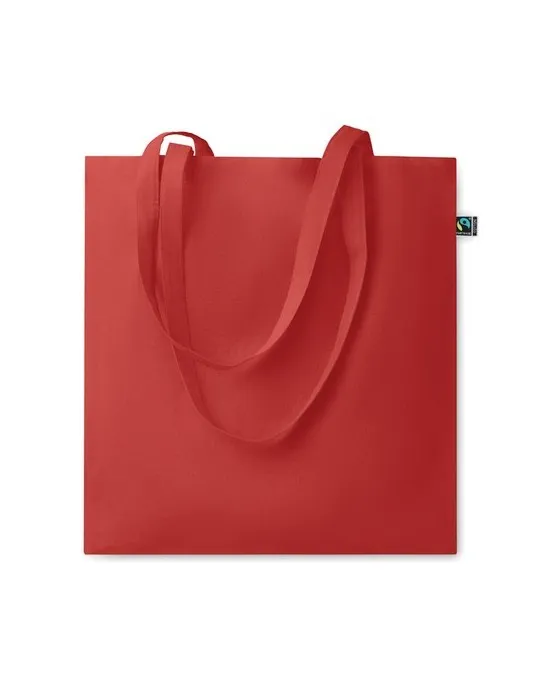 Sac shopping écologique personnalisé 140gr/m² - Fairtrade OSOLE COLOUR Matières : PET Taille textile : M Couleurs : vert pomme p