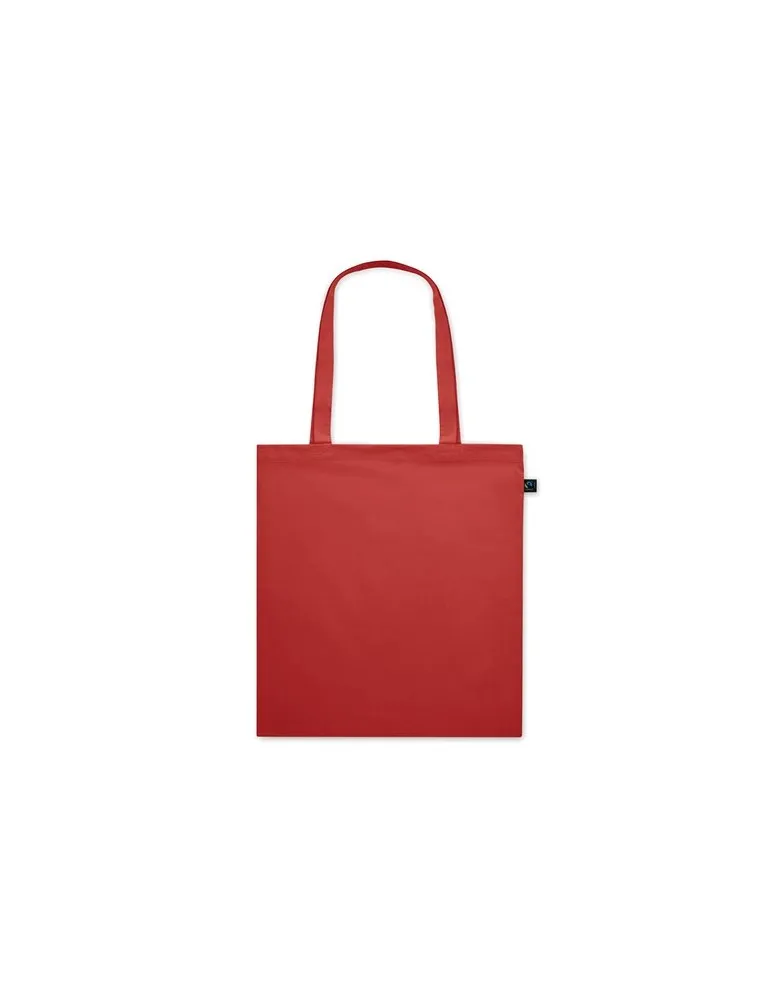 Sac shopping écologique personnalisé 140gr/m² - Fairtrade OSOLE COLOUR Matières : PET Taille textile : M Couleurs : vert pomme g