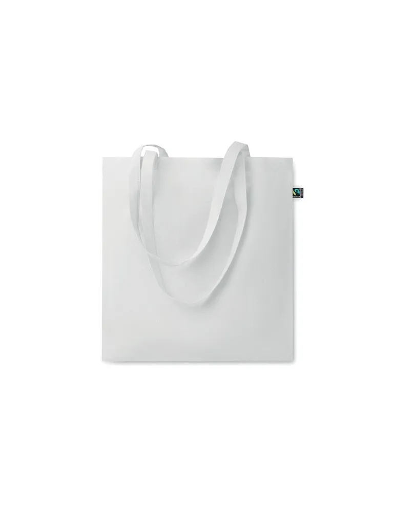 Sac shopping écologique personnalisé 140gr/m² - Fairtrade OSOLE COLOUR Matières : PET Taille textile : L Couleurs : vert pomme l
