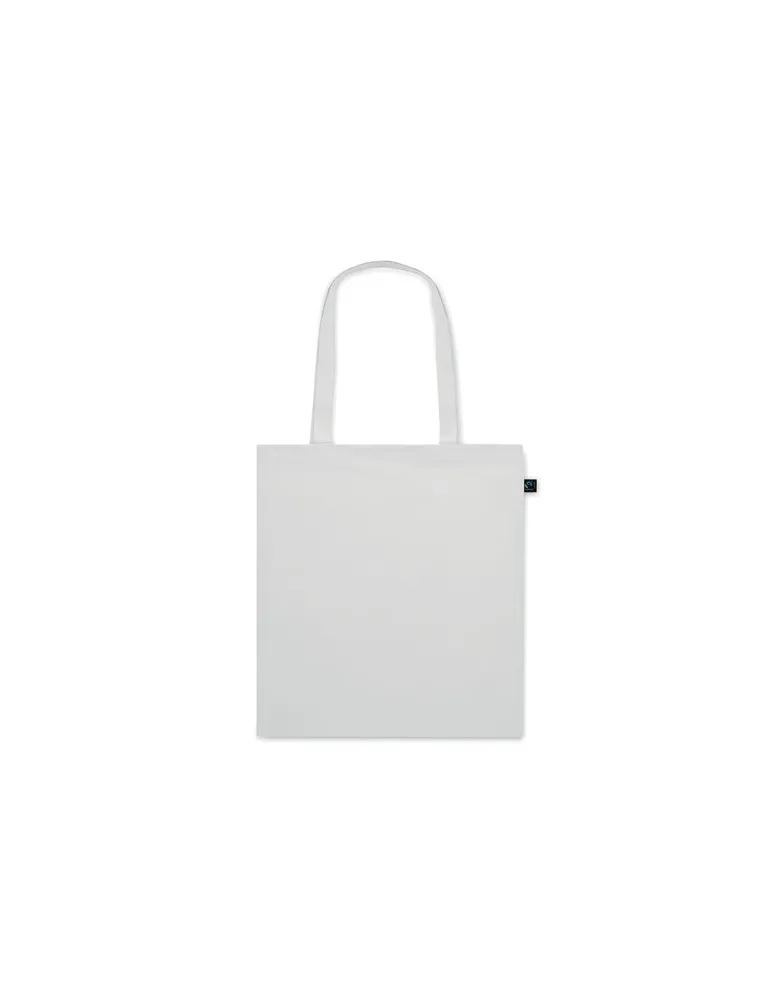 Sac shopping écologique personnalisé 140gr/m² - Fairtrade OSOLE COLOUR Matières : PET Taille textile : L Couleurs : vert pomme p