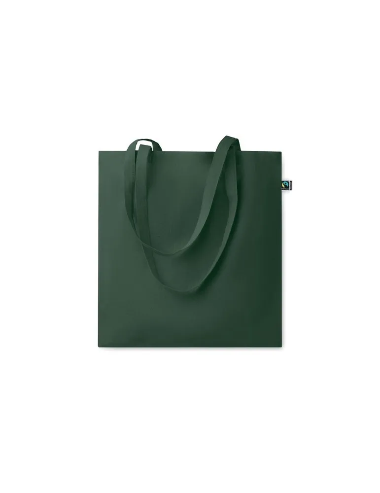 Sac shopping écologique personnalisé 140gr/m² - Fairtrade OSOLE COLOUR Matières : PET Taille textile : XS Couleurs : vert pomme 