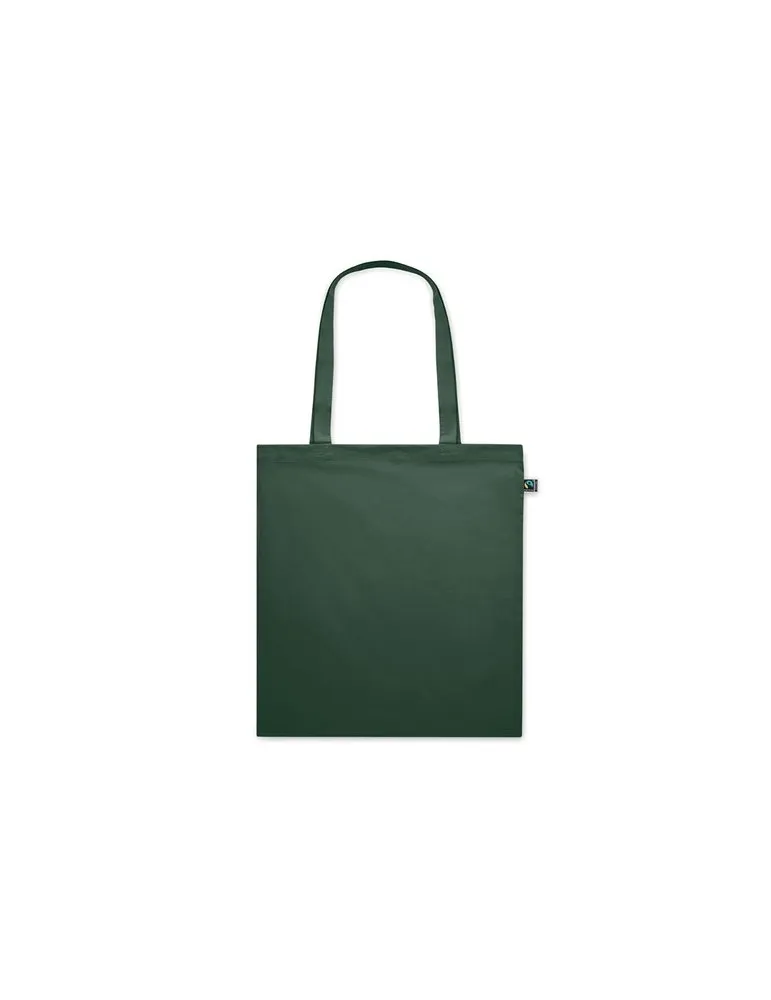 Sac shopping écologique personnalisé 140gr/m² - Fairtrade OSOLE COLOUR Matières : PET Taille textile : XS Couleurs : vert pomme 