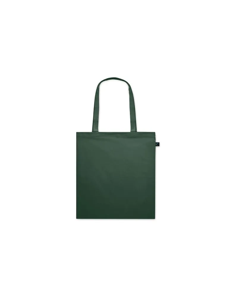 Sac shopping écologique personnalisé 140gr/m² - Fairtrade OSOLE COLOUR Matières : PET Taille textile : XS Couleurs : vert pomme 