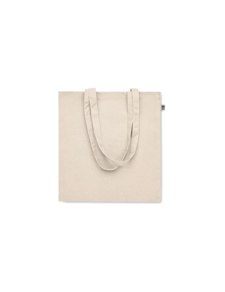 Sac shopping écologique en coton bio personnalisé - BENTE Matières : PET Taille textile : S Couleurs : rouge cadeau entreprise p