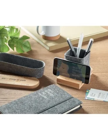 Pot à Crayons en Feutre RPET OROSTAN 2