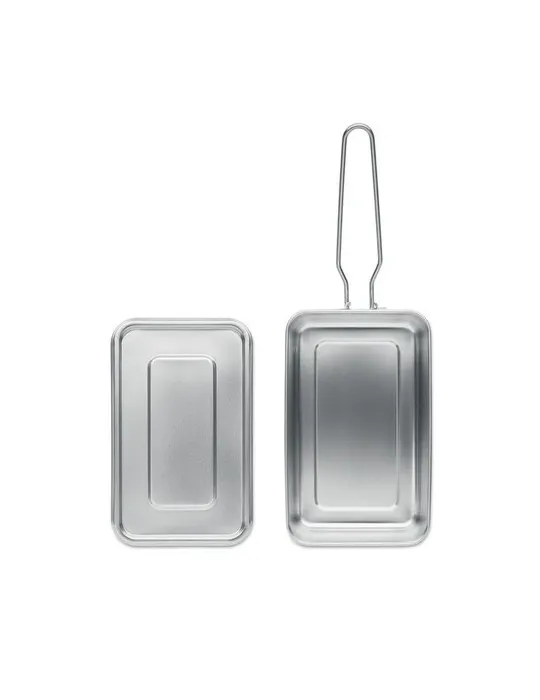 Lunchbox personnalisée en acier inox pas cher - TAMELUNCH idéale pour vos repas Matières : coton Taille textile : M Couleurs : l