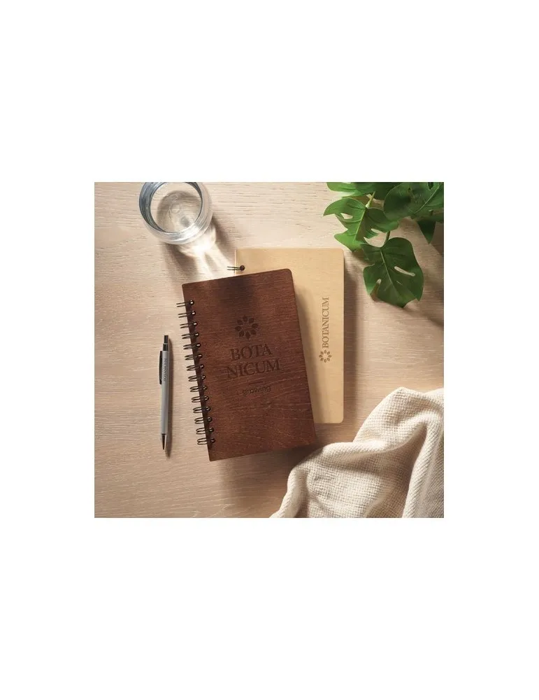 Carnet A5 Écologique Personnalisé - GROWBOOK™ SAVAGE Matières : coton Taille textile : XL Couleurs : vert bouteille cadeau clien