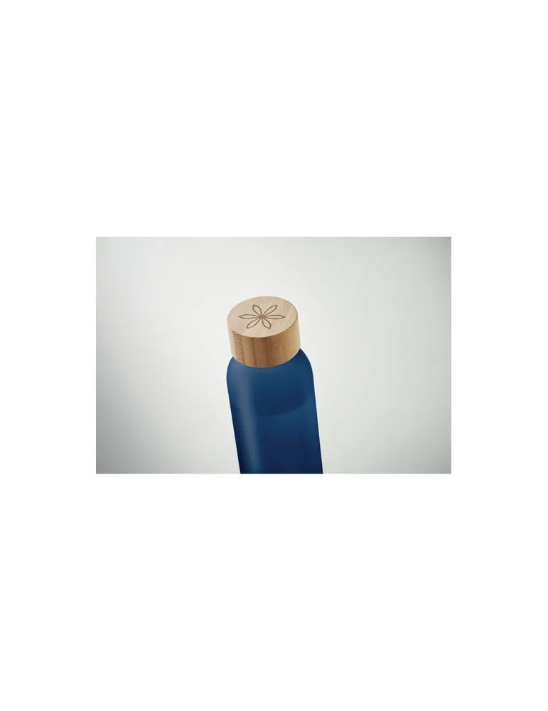 Bouteille en verre dépoli personnalisée 500ml ABE Matières : polypropylène (PP) Couleurs : noir livraison express 24h 48h