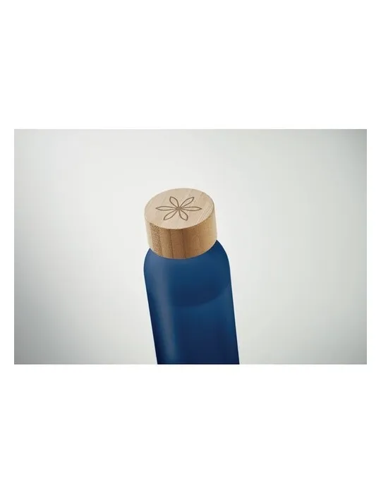 Bouteille en verre dépoli personnalisée 500ml ABE Matières : polypropylène (PP) Couleurs : noir livraison express 24h 48h