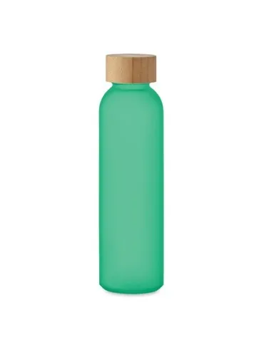 Bouteille en verre dépoli personnalisée 500ml ABE Matières : polypropylène (PP) Couleurs : noir 2