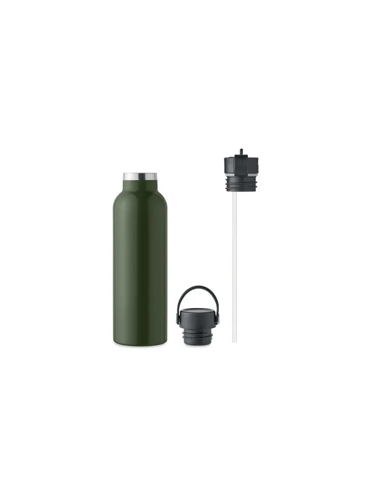 Bouteille Isotherme Écologique Personnalisée 700 ml BOALI Couleurs : bleu marine Matières : acier inoxydable recyclé cadeau entr