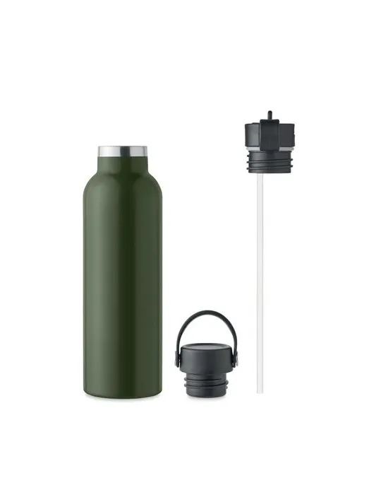 Bouteille Isotherme Écologique Personnalisée 700 ml BOALI Couleurs : bleu marine Matières : acier inoxydable recyclé cadeau entr