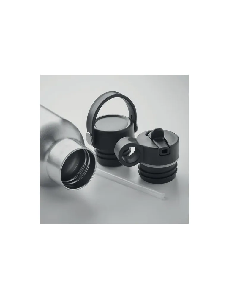 Bouteille Isotherme Écologique Personnalisée 700 ml BOALI Couleurs : bleu marine Matières : acier inoxydable recyclé cadeau clie