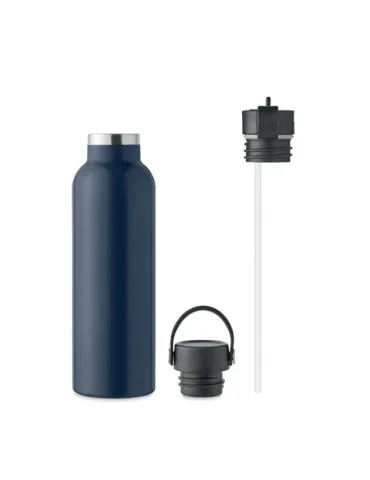 Bouteille Isotherme Écologique Personnalisée 700 ml BOALI Couleurs : bleu Matières : acier inoxydable recyclé 2