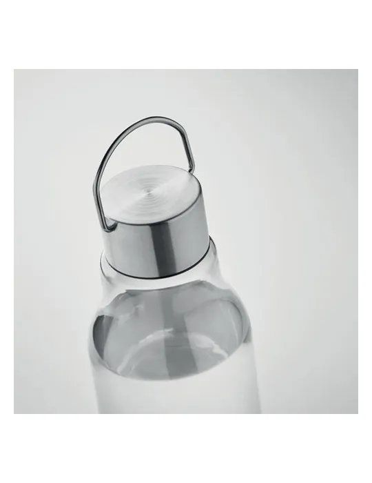 Bouteille écologique Tritan Renew™ 800ml SOUND Couleurs : noir Matières : acier inoxydable recyclé personnalisation rapide en Fr