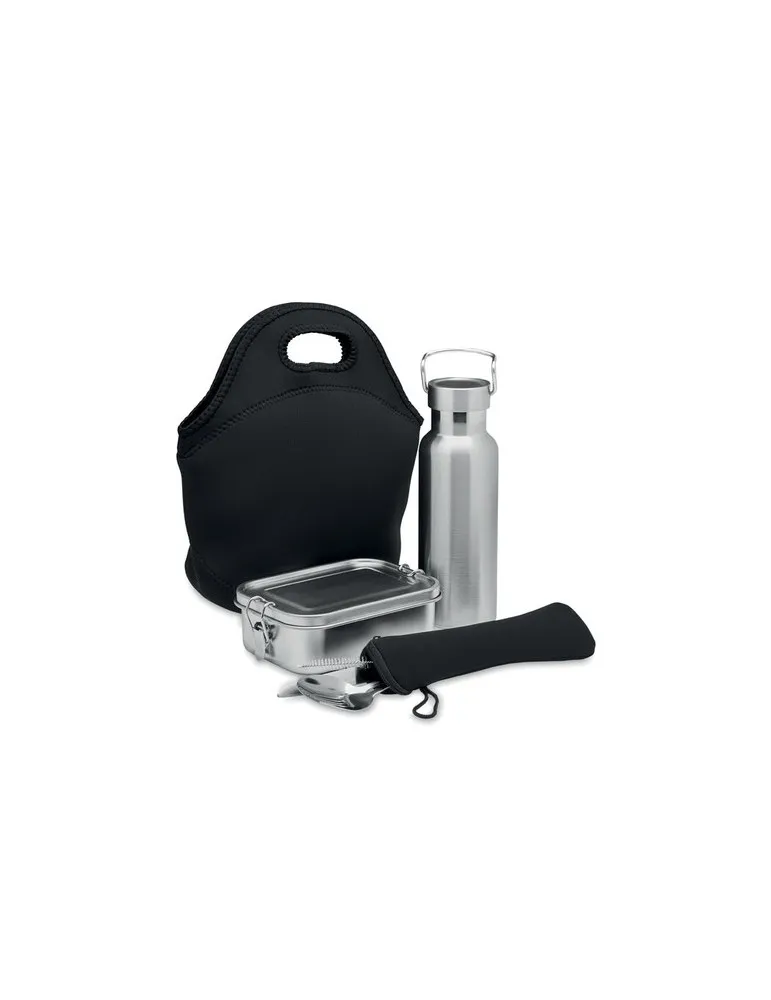 Set à Déjeuner Acier Inox ILY - Pratique & Élégant