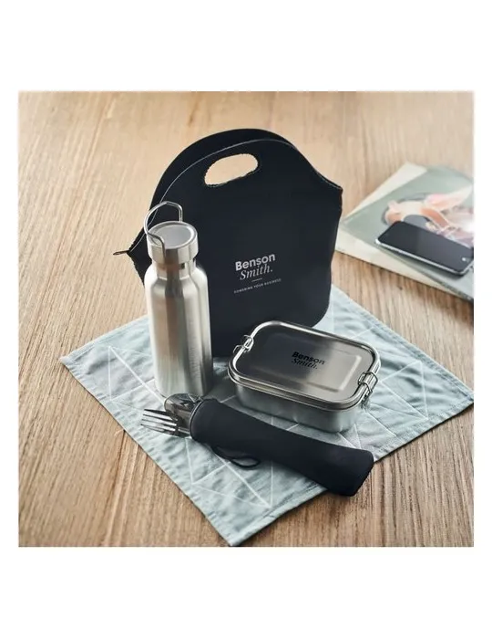 Set à Déjeuner Acier Inox ILY - Pratique & Élégant