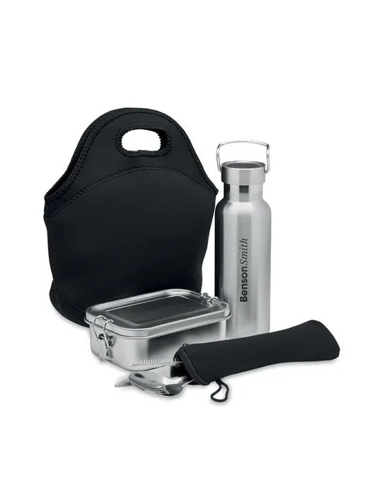 Set à Déjeuner Acier Inox ILY - Pratique & Élégant