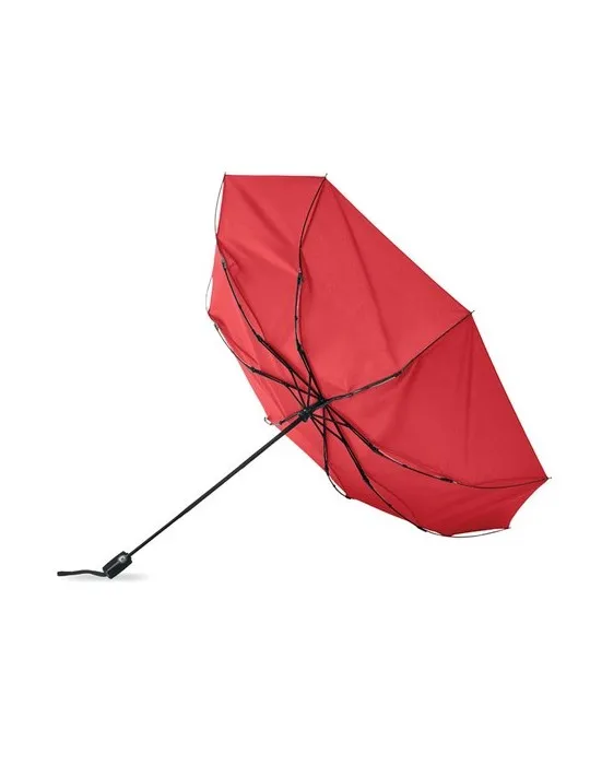 Parapluie Tempête Personnalisé 27 pouces - ROCHESTER, Cadeau Idéal Pas Cher Couleurs : bleu marine Matières : polyester recyclé 