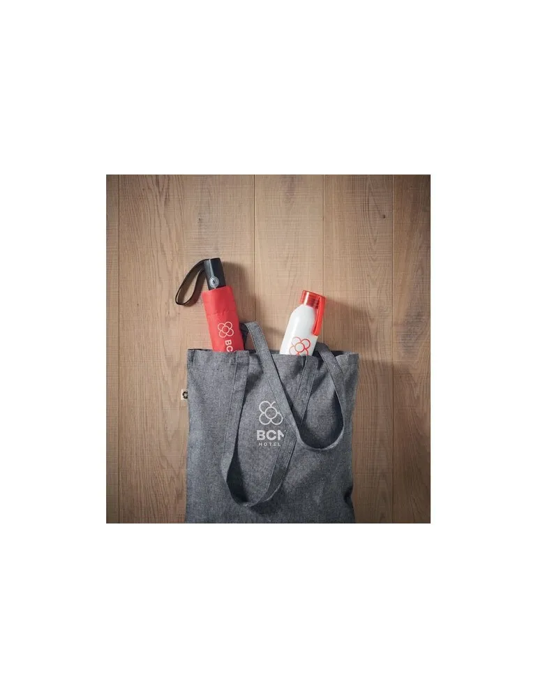 Parapluie Tempête Personnalisé 27 pouces - ROCHESTER, Cadeau Idéal Pas Cher Couleurs : bleu marine Matières : polyester recyclé 