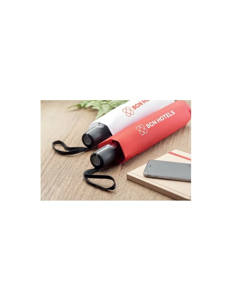 Parapluie Tempête Personnalisé 27 pouces - ROCHESTER, Cadeau Idéal Pas Cher Couleurs : bleu marine Matières : polyester recyclé 