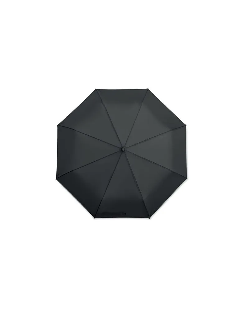 Parapluie Tempête Personnalisé 27 pouces - ROCHESTER, Cadeau Idéal Pas Cher Couleurs : gris Matières : polyester recyclé impress