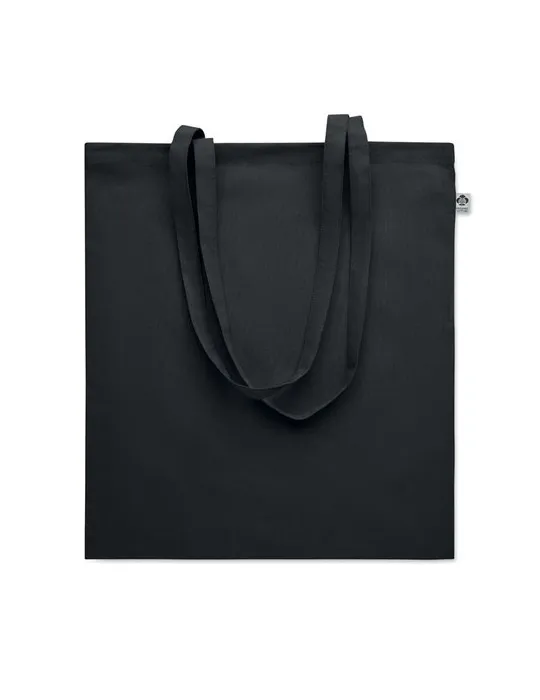 Sac Shopping Écologique en Coton Organique Personnalisé ONEL Couleurs : blanc marquage laser ultra précis