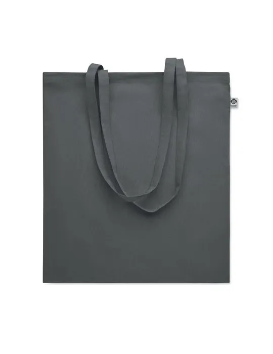Sac Shopping Écologique en Coton Organique Personnalisé ONEL Couleurs : bleu impression haute définition